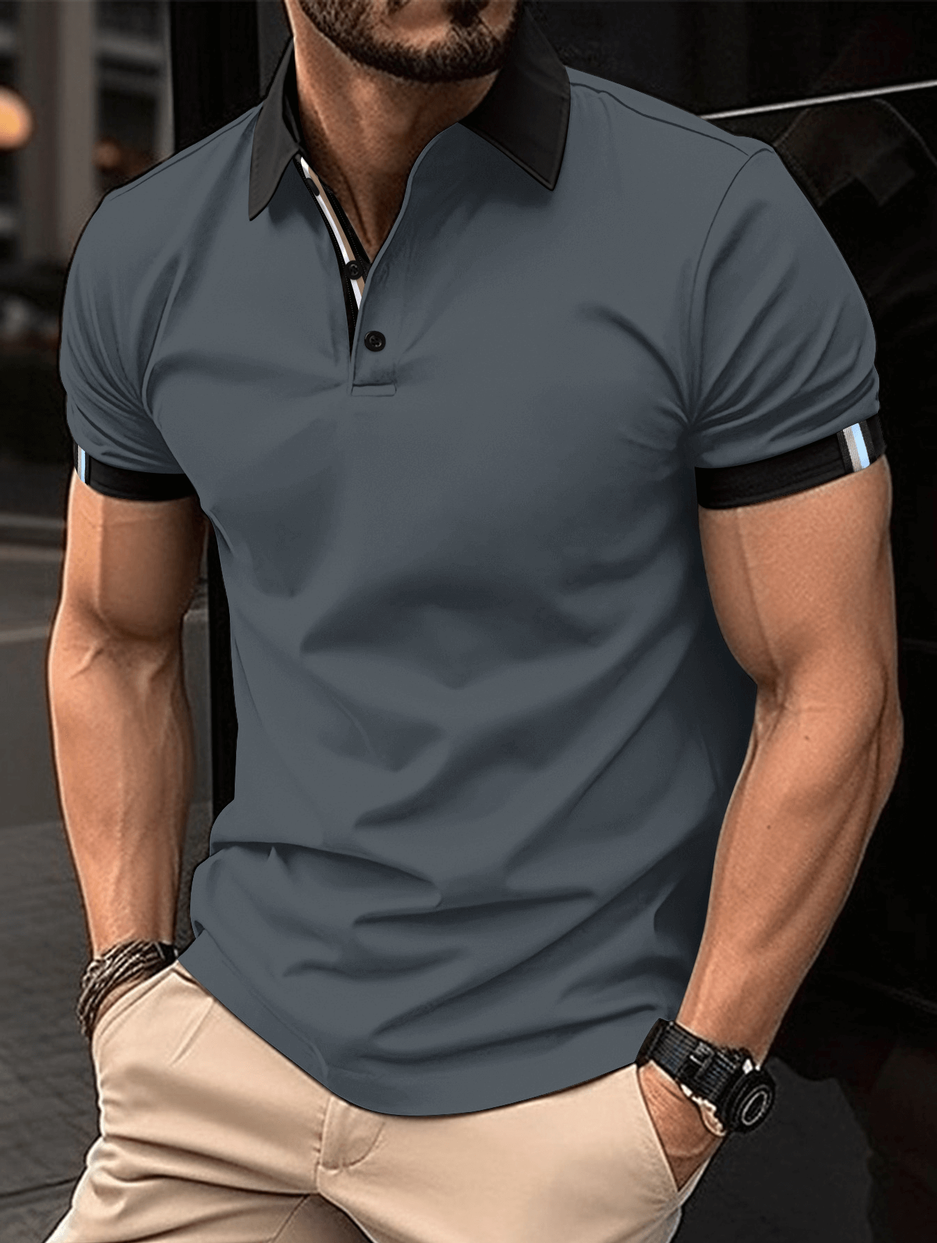Sportliches Herren-Polo für Freizeit und Alltag