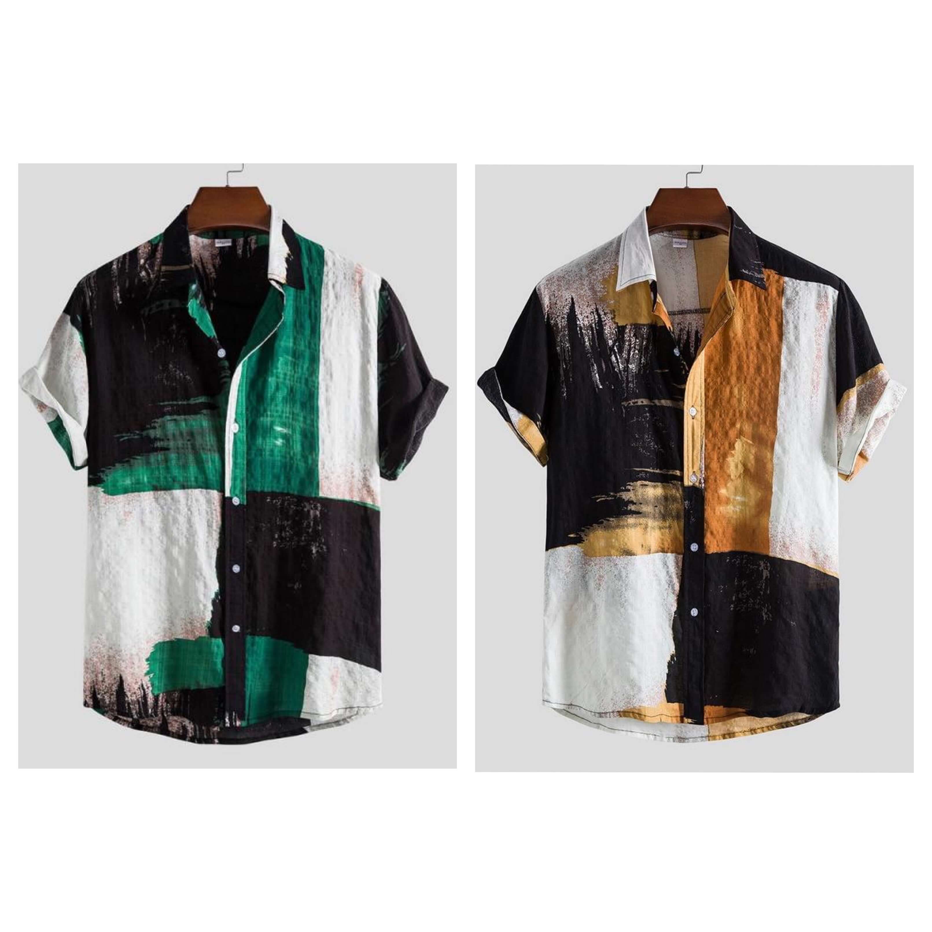 Vintage Herrenhemd im Retro-Stil
