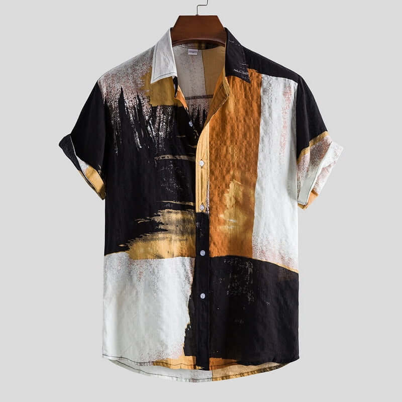 Vintage Herrenhemd im Retro-Stil