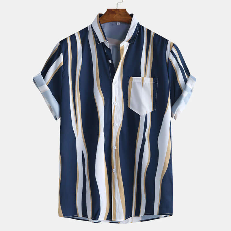 Gestreiftes Herren-Polohemd - Elegant & Lässig