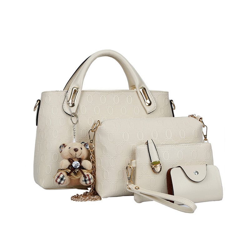 Mia™ - Neues stylisches vierteiliges Handtaschen-Set