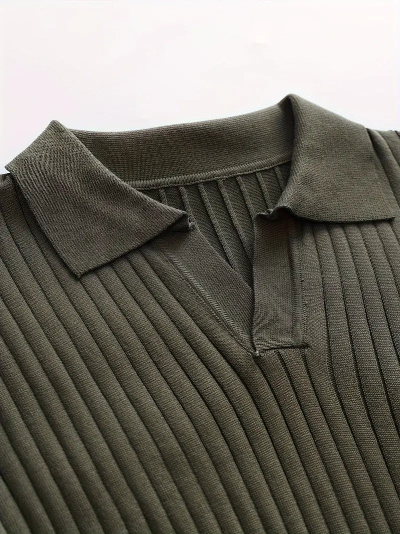 Elegantes Strickpolo für jeden Anlass – Heinz