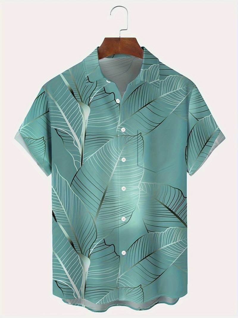 Tropisches Hawaii-Hemd Übergröße