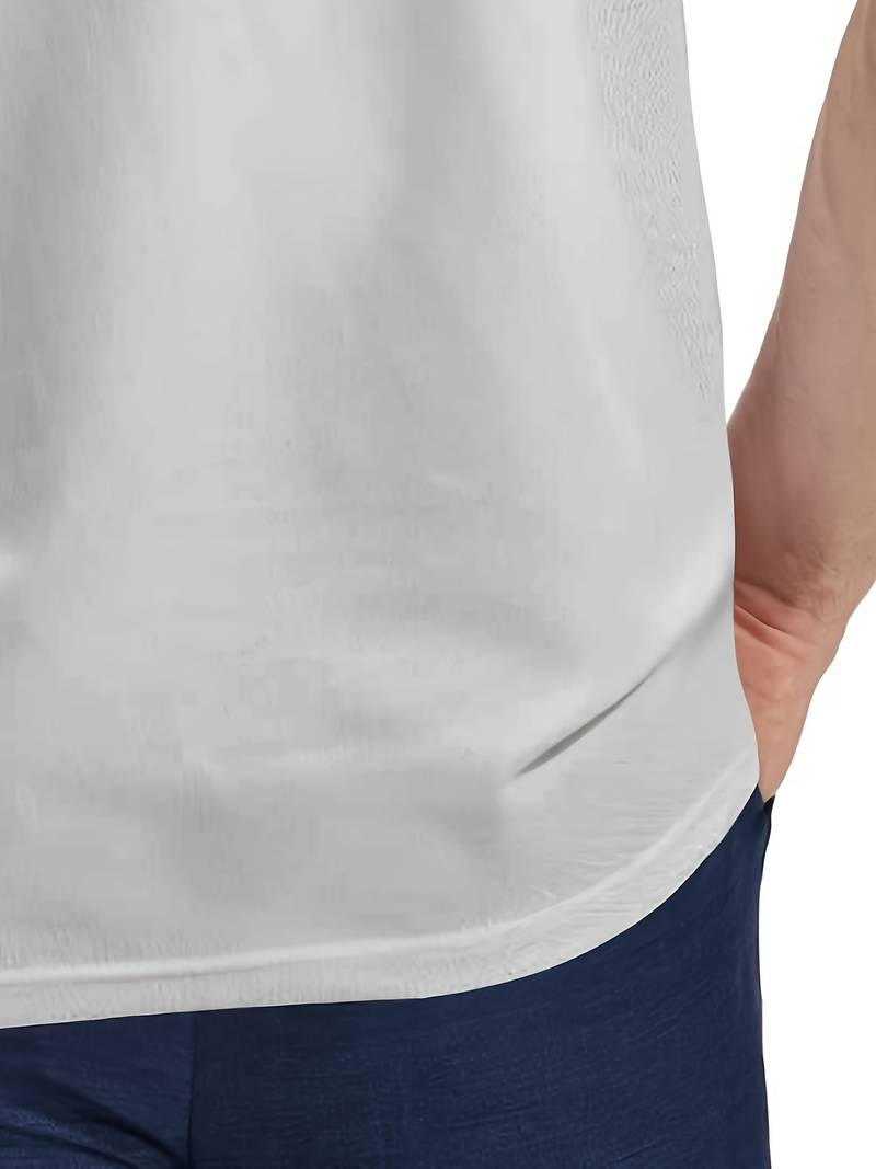 Golf-Top Herren- Kontrastfarbdruck