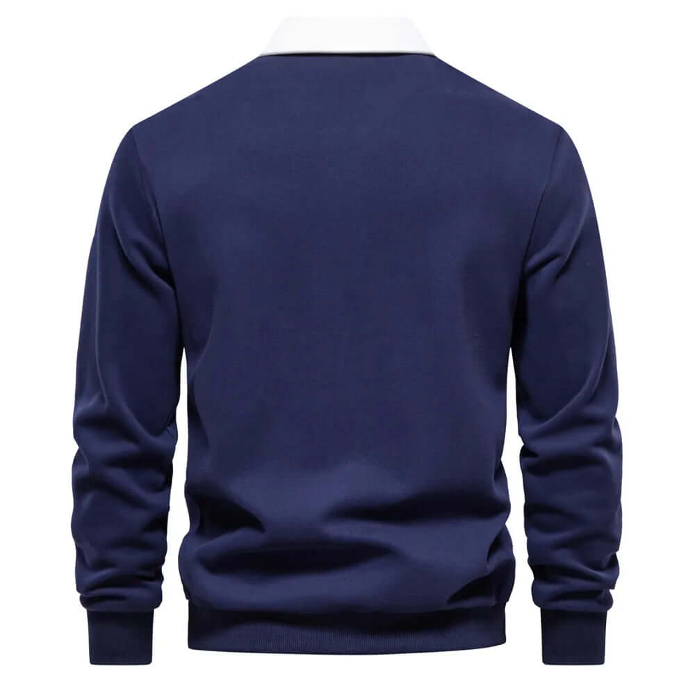 Herren-Polo-Pullover - Winter-Poloshirt