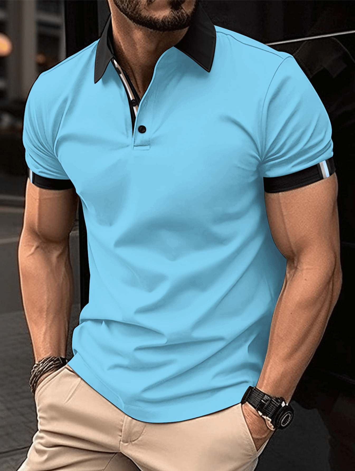 Sportliches Herren-Polo für Freizeit und Alltag