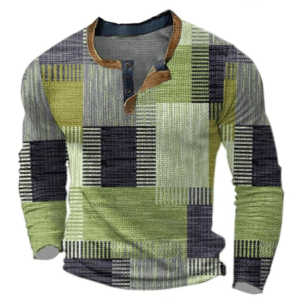 Vintage Langarmshirt - Leichtes Baumwollshirt