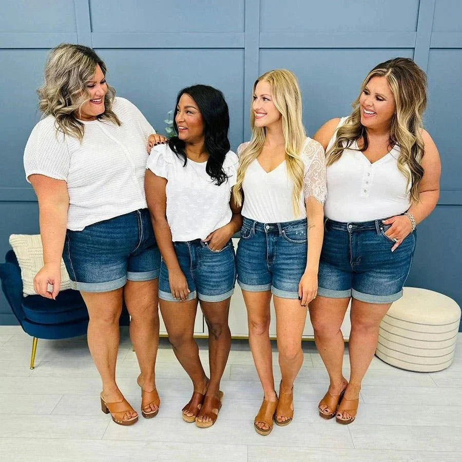 Avaline™ | Tummy Control Stretch Shorts