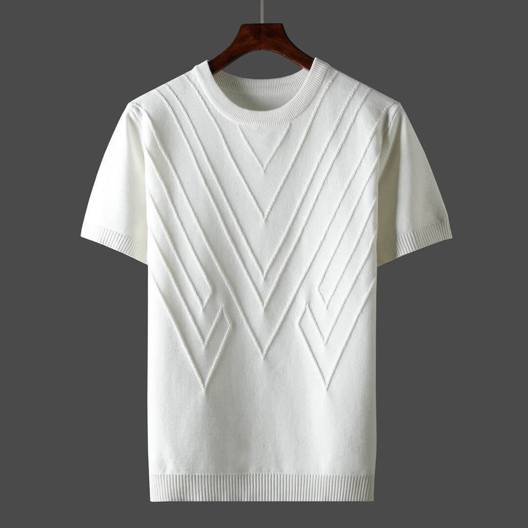 Herren Baumwoll-T-Shirt - Klassisches Design