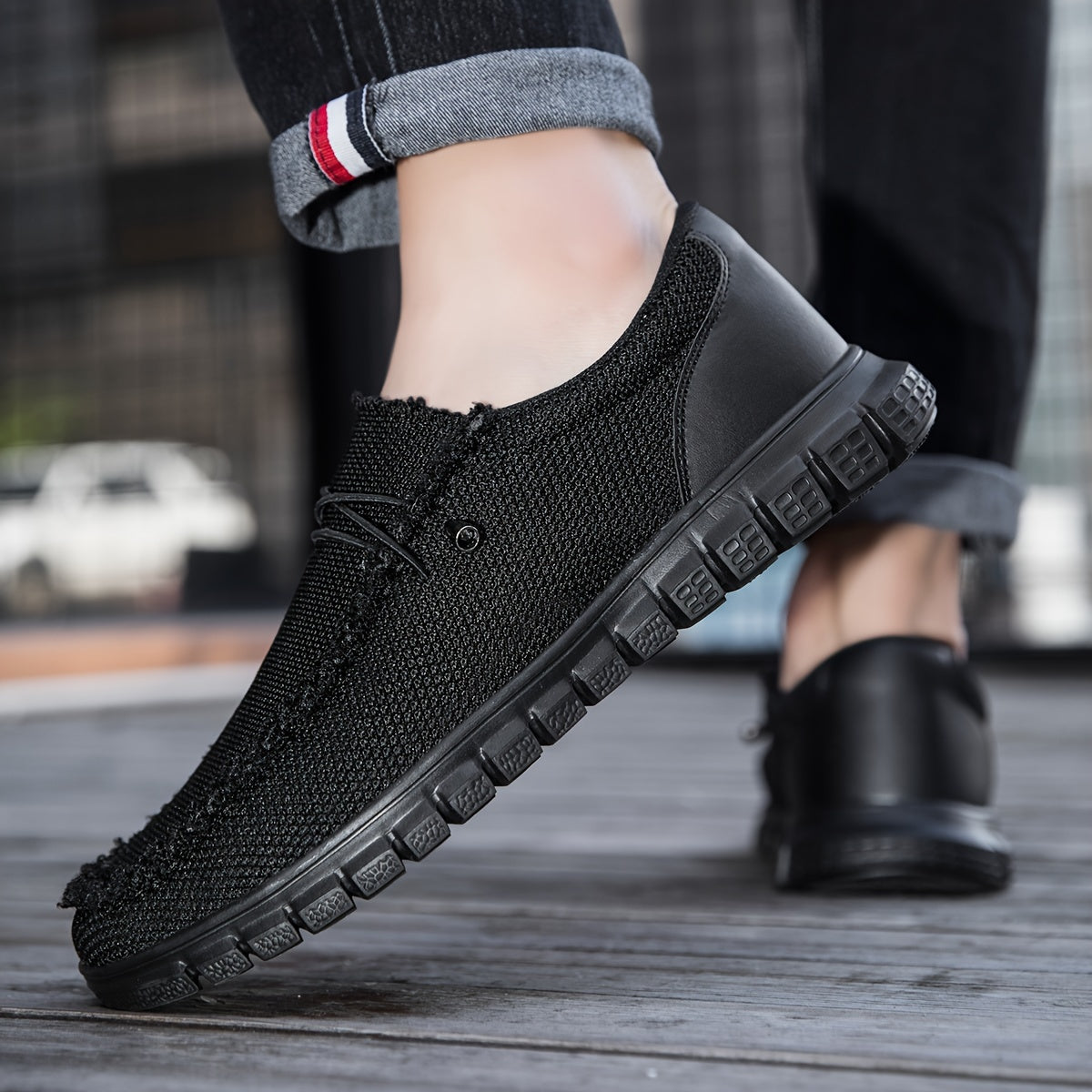 Schwarze Orthopädische Casual Loafers - Felix