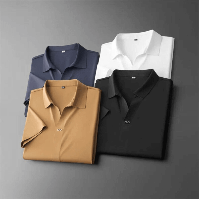 Herren Sommer Polohemd & Shorts Set