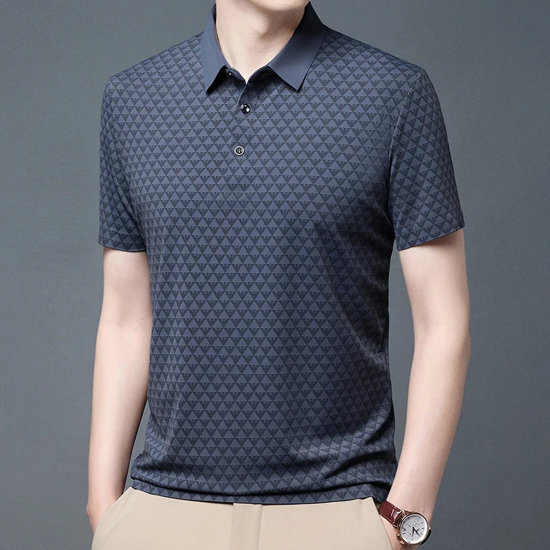 Exklusives Herren Diamant Polo