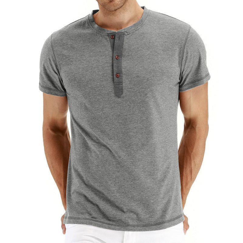 T-Shirt Herren Klassisch Baumwolle Bequem Basic – Eckhard