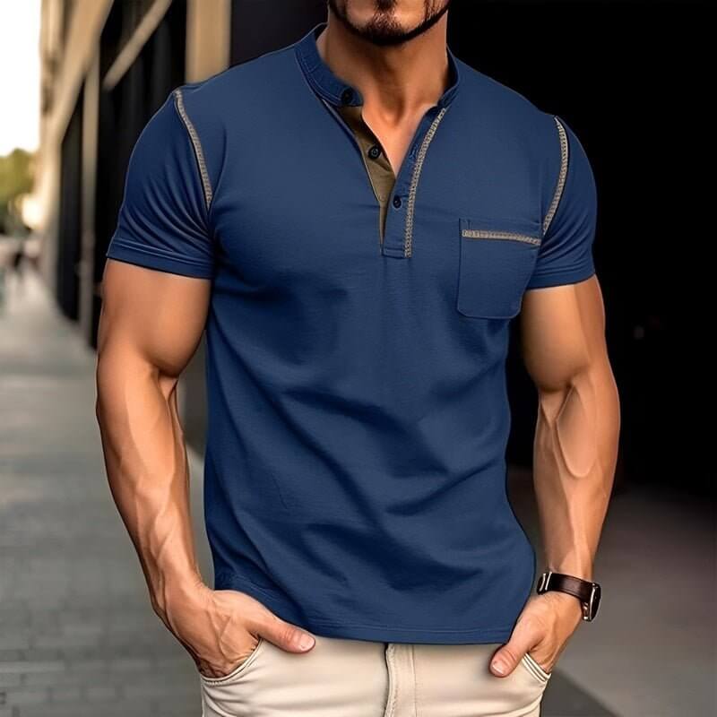 Schmal Geschnittenes Poloshirt für Herren