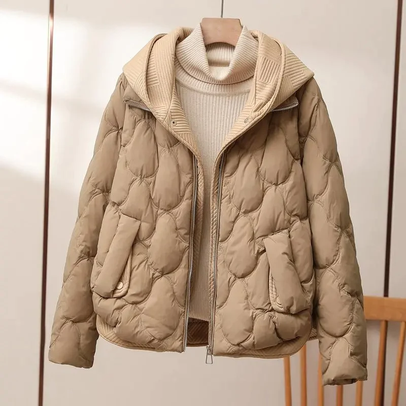 Regenfeste Puffjacke