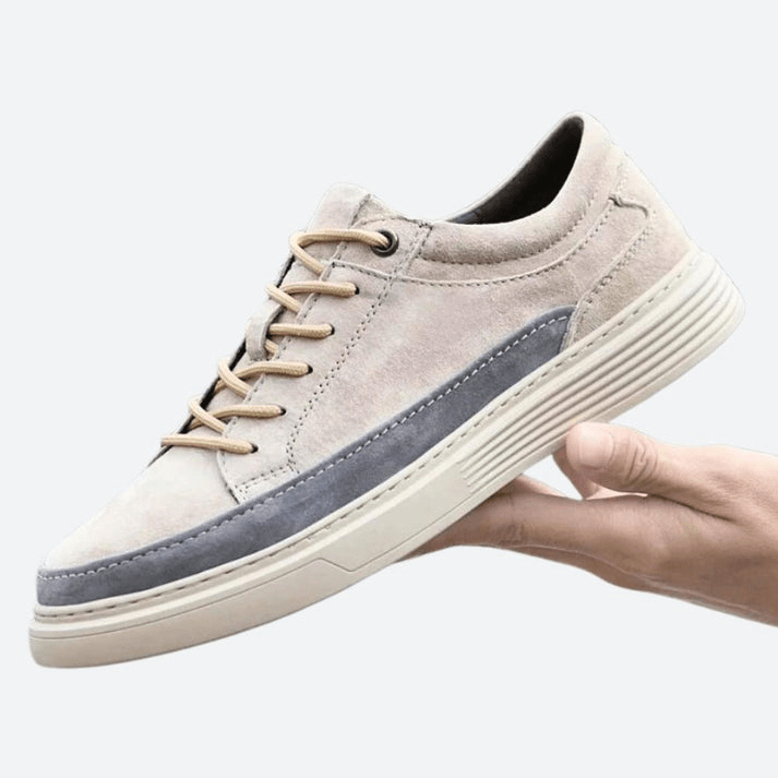 Modische Herren Leder Sneaker