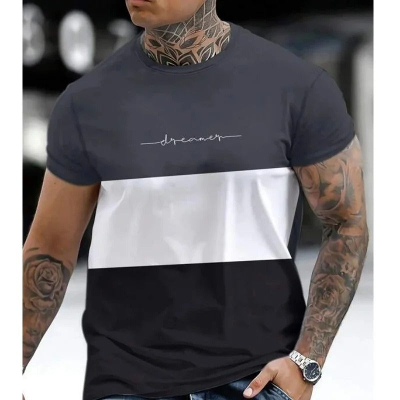 Herren T-Shirt Elegant Komfort Fit Alltag – Nohalux