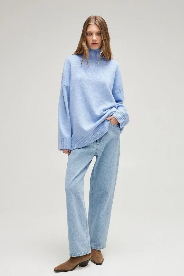 Gemütlicher Rollkragenpullover