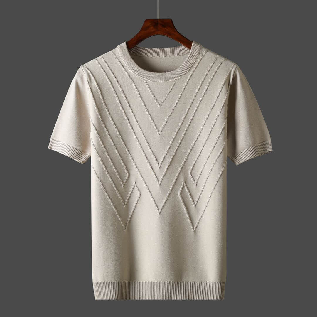 Herren Baumwoll-T-Shirt - Klassisches Design