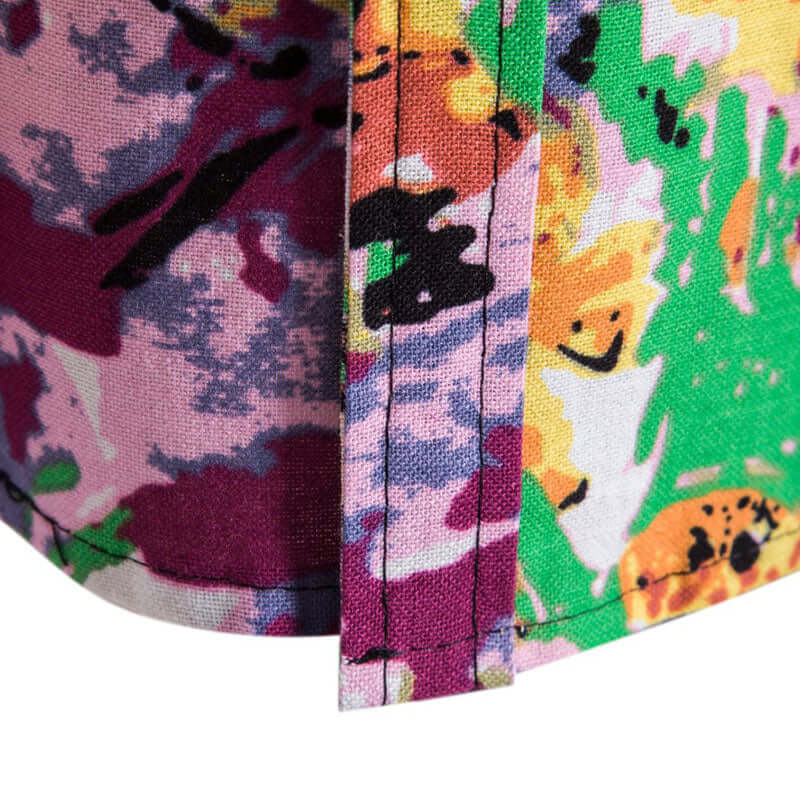 Blumen Kurzarmhemd Herren: Sommerlich & Stylish