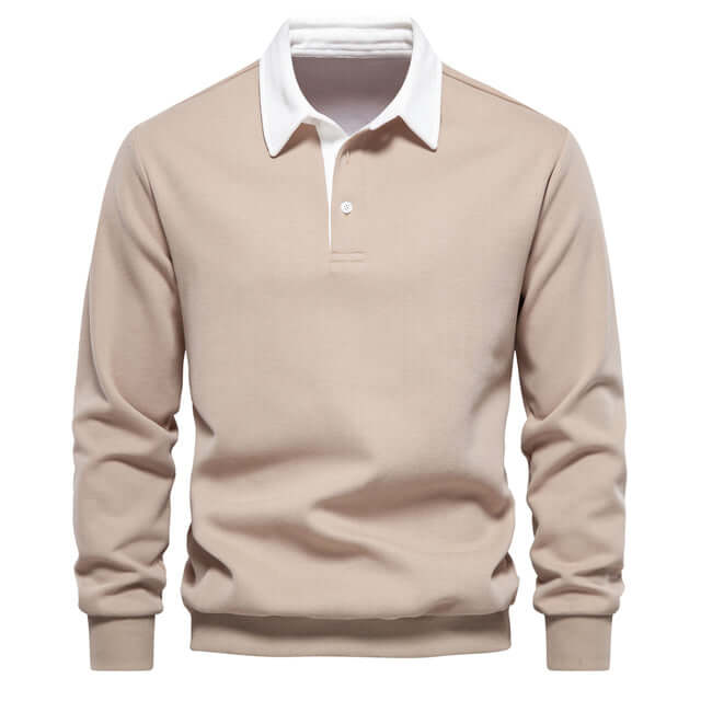 Herren-Polo-Pullover - Winter-Poloshirt