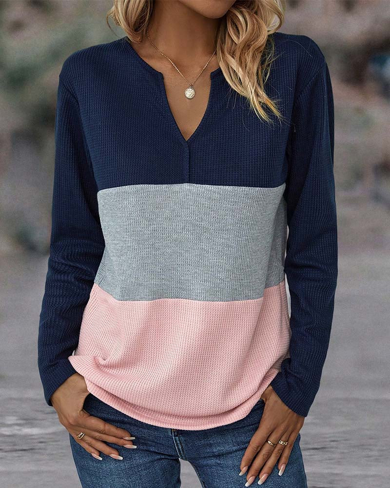 Langärmeliges Winteroberteil für Frauen
