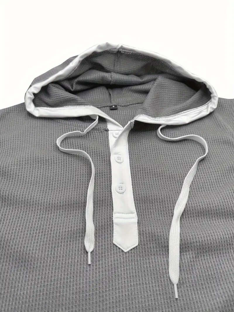 Ärmelloses Kapuzen-Muskelshirt für Herren