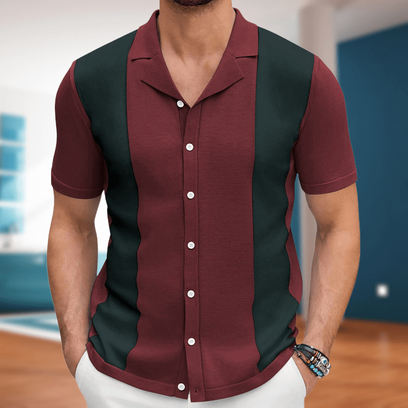 Elegantes Herren Freizeithemd Baumwolle