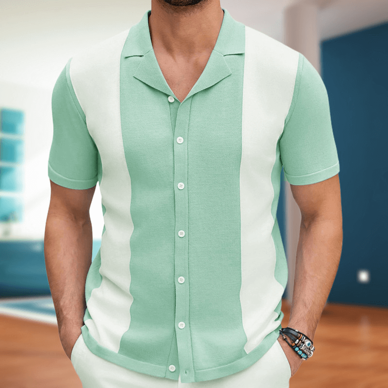 Elegantes Herren Freizeithemd Baumwolle