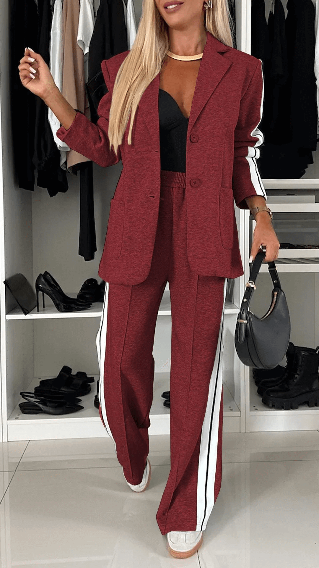 Damen Baumwollblazer - Elegant & Vielseitig