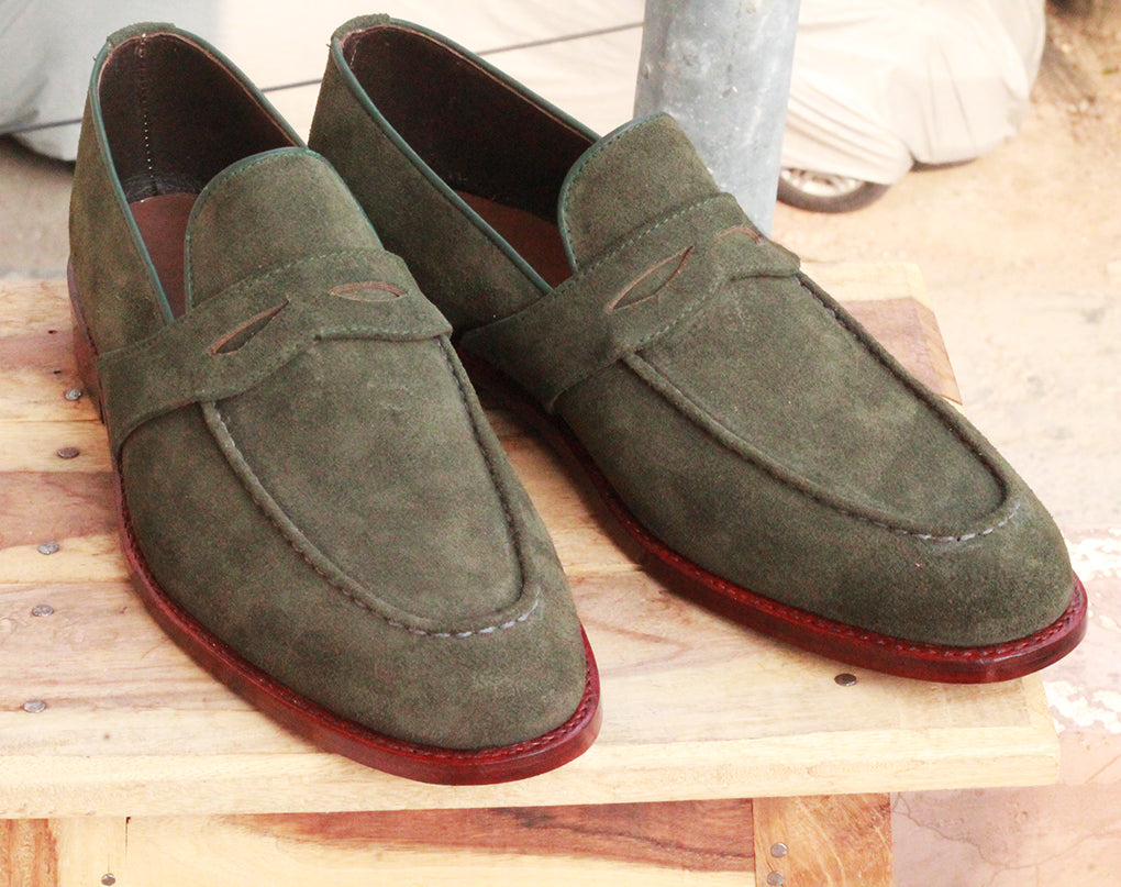 Super Stylische Leder Loafers für Männer