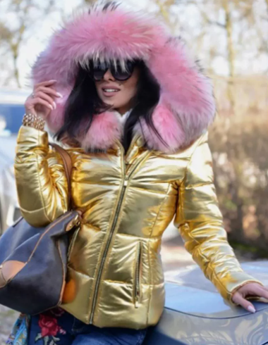 Wunderschön Lange Winterjacke für Damen