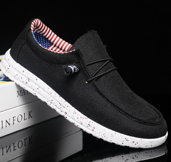 Lucas | Orthopädische Loafer aus Segeltuch