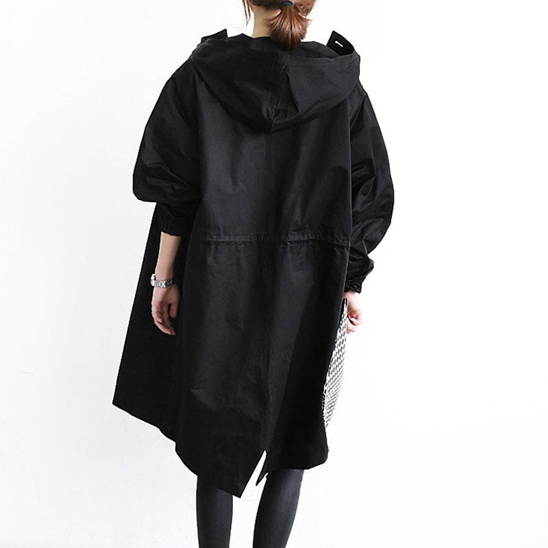 Odell™ | Schicker lässiger Trenchcoat mit Kapuze für Damen
