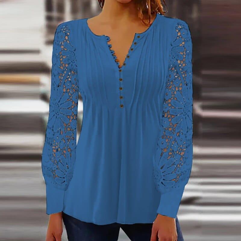 Yevgeniya | Elegante Bluse mit langen Ärmeln