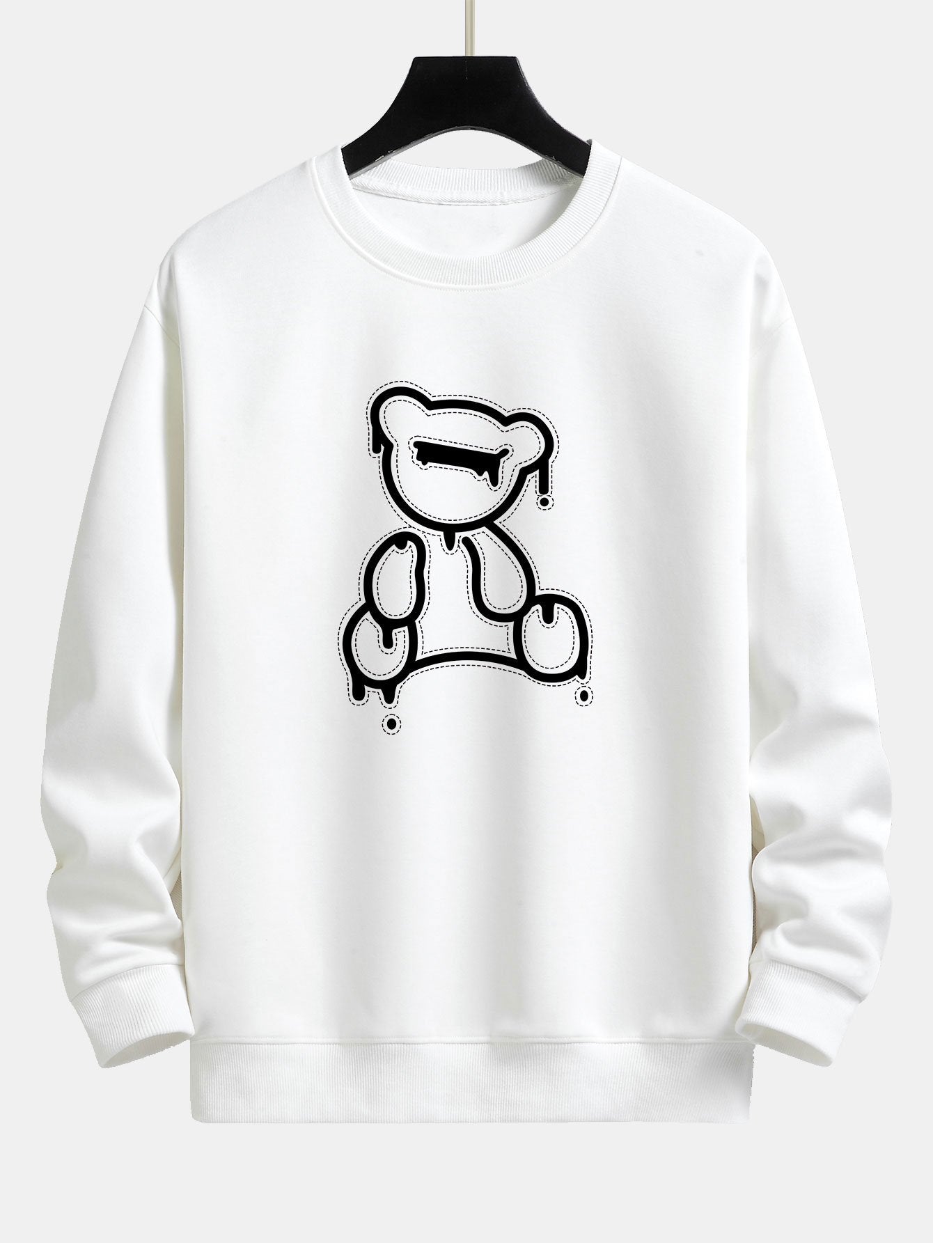 Damen Sweatshirt mit Bären-Design und Komfort – Bear