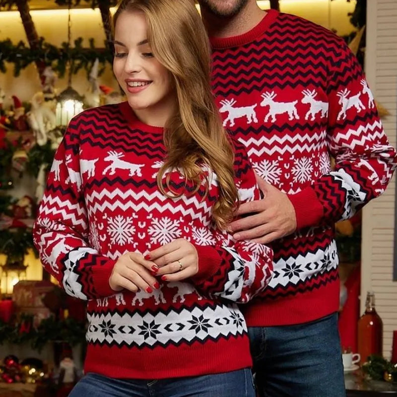 Weihnachts Urlaub Pullover-Set für Paare