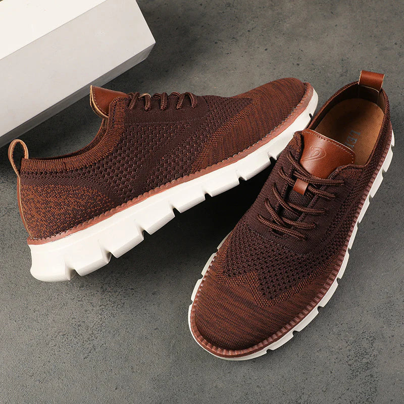 Jerry - Braune Orthopädische Sneakers