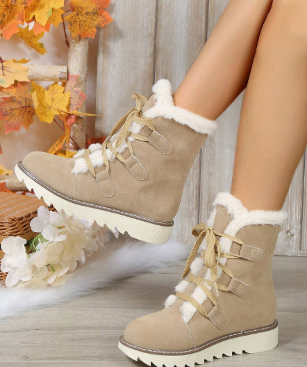 Kanya | Flache Kurzstiefel Casual für Herbst und Winter