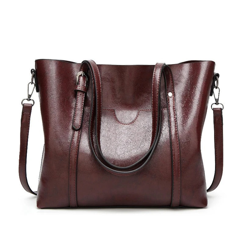 Mika™  - Stilvolle handgefertigte Ledertasche