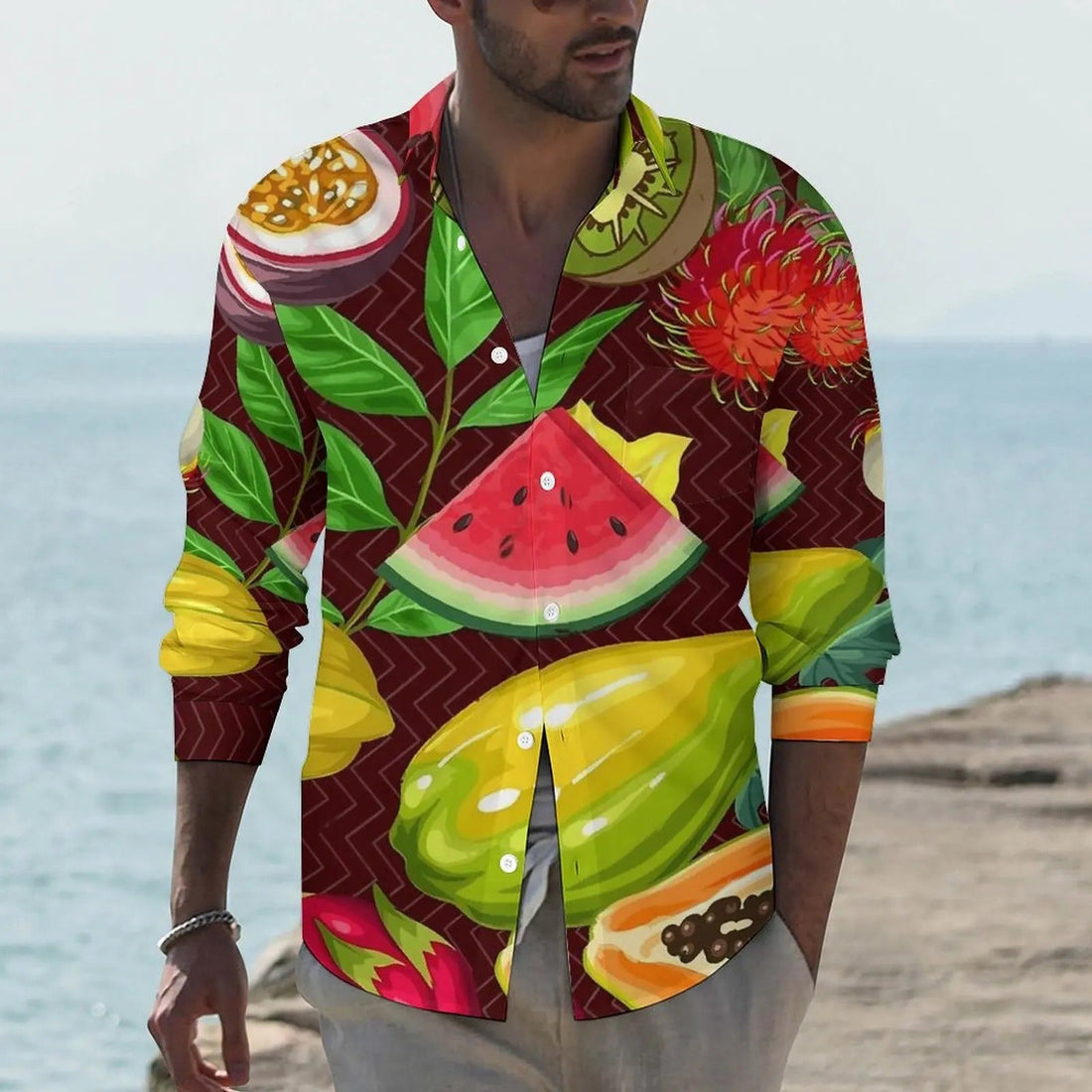 Sommer-Langarmshirt für Herren