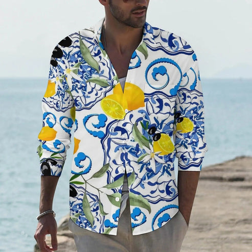 Sommer-Langarmshirt für Herren