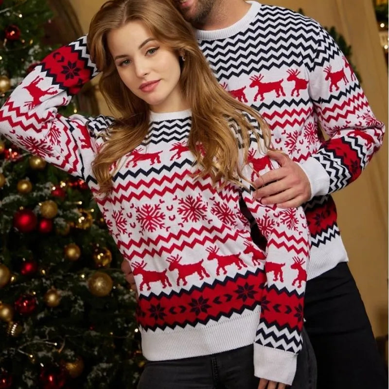 Weihnachts Urlaub Pullover-Set für Paare