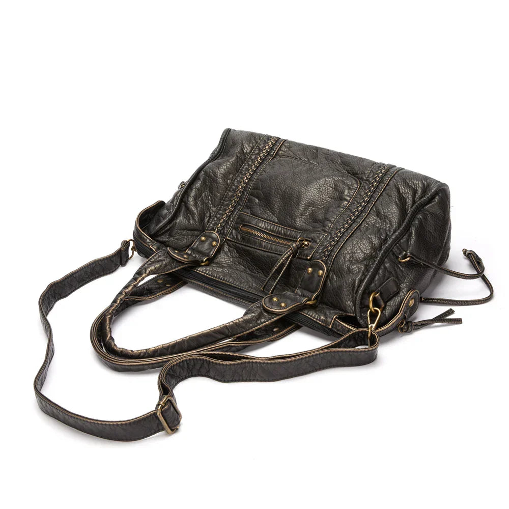 Eden - Elegante Ledertasche mit großem Fassungsvermögen